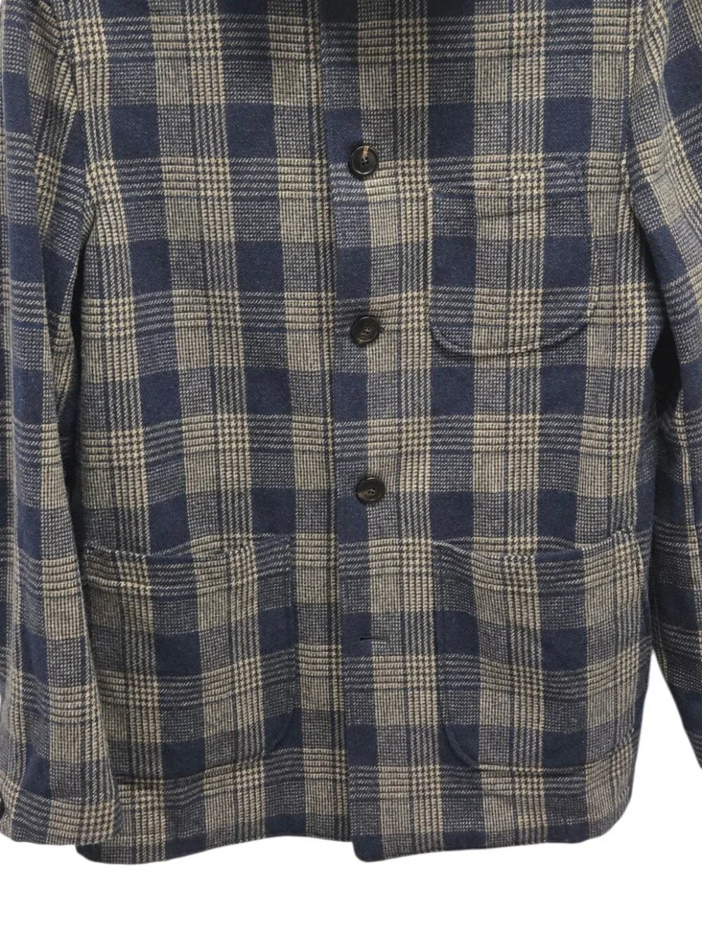 Lardini plaid wool